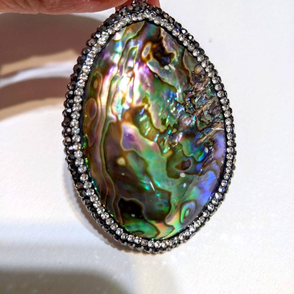 Large Abalone Pendant